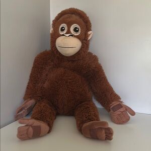 IKEA Plush Brown Monkey Toy